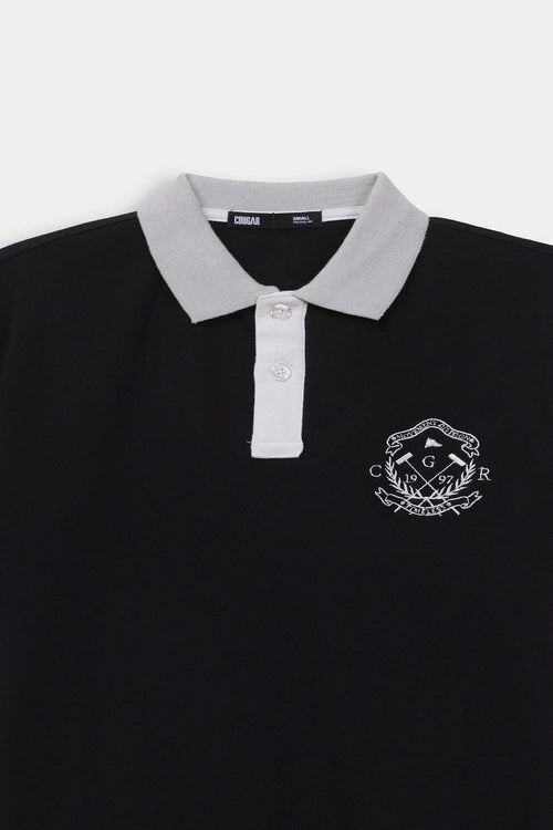 PIQUE EMBROIDERED POLO SHIRT